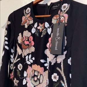 Needle & Thread hand embroidered dress